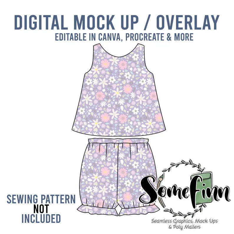 Cross Back Outfit Mock-Up