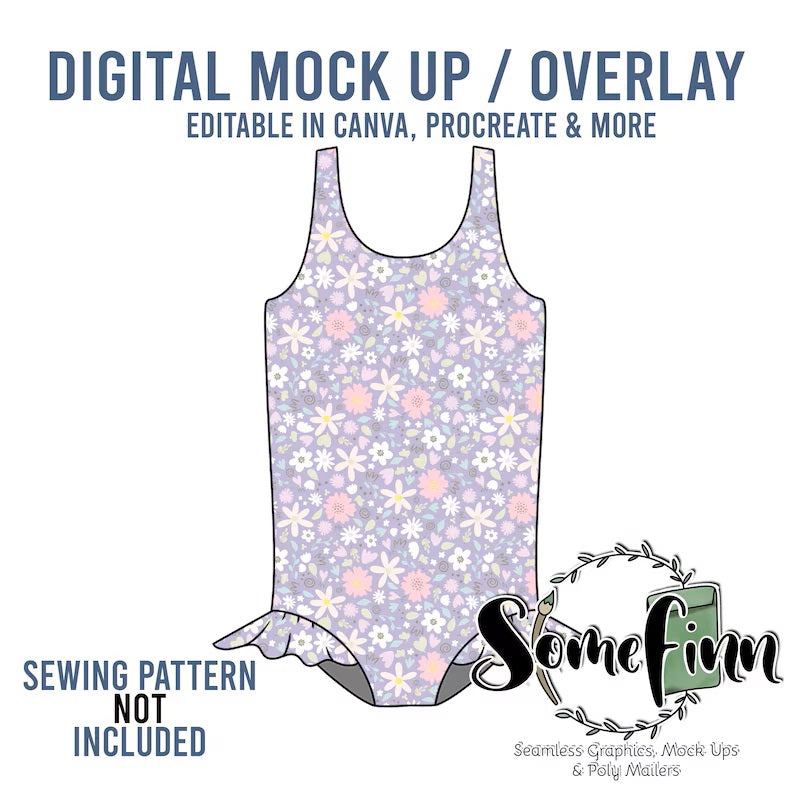 Flutter Swimsuit Mock-Up