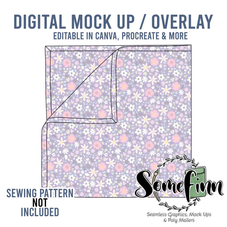 Folded Blanket Mock-Up