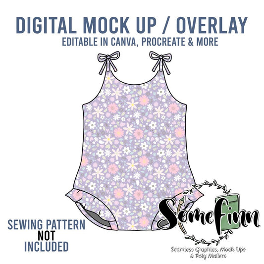 Flutter Bubble Romper Mock-Up
