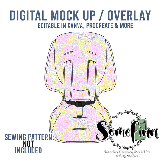 Car Seat Cover Mock-Up