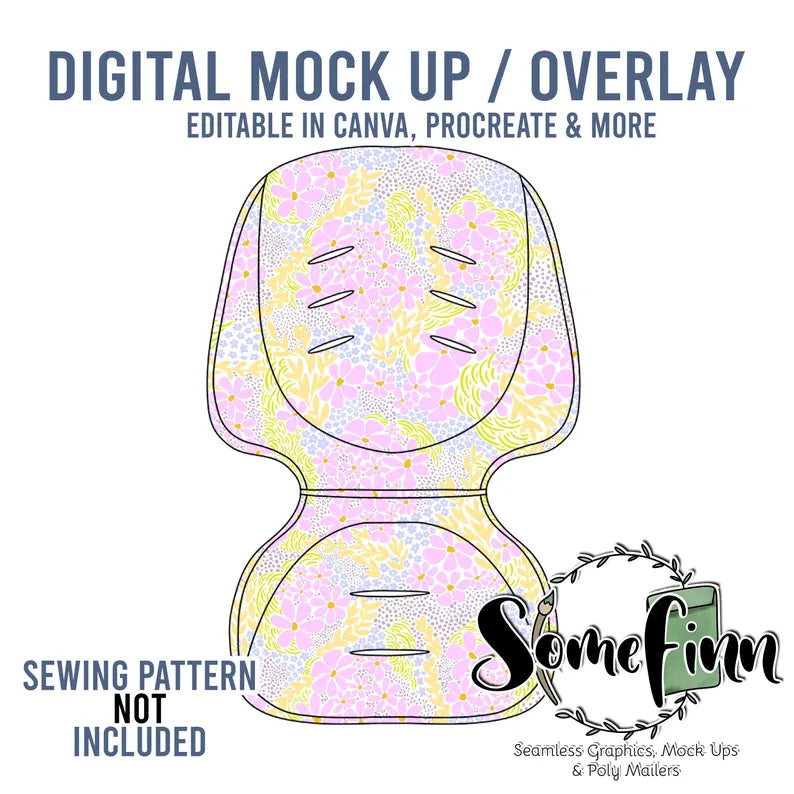 Car Seat Cover Mock-Up