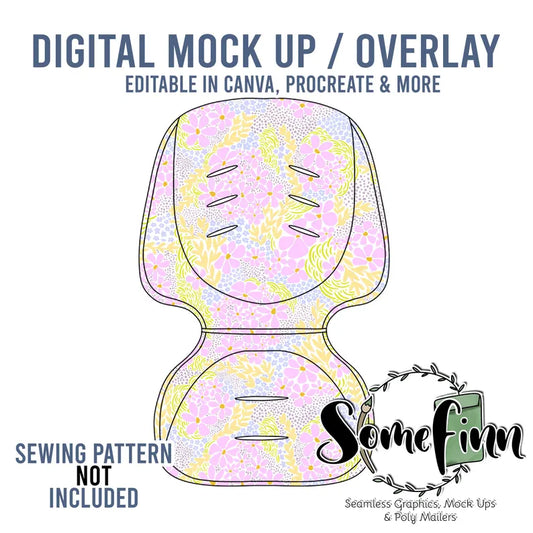 Car Seat Cover Mock-Up