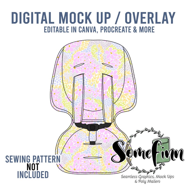 Car Seat Cover Mock-Up