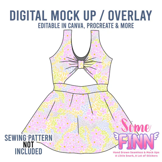 Cutout Dress Mock-Up