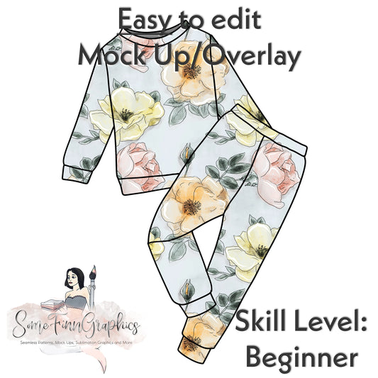 Pajamas Lined Mock Up