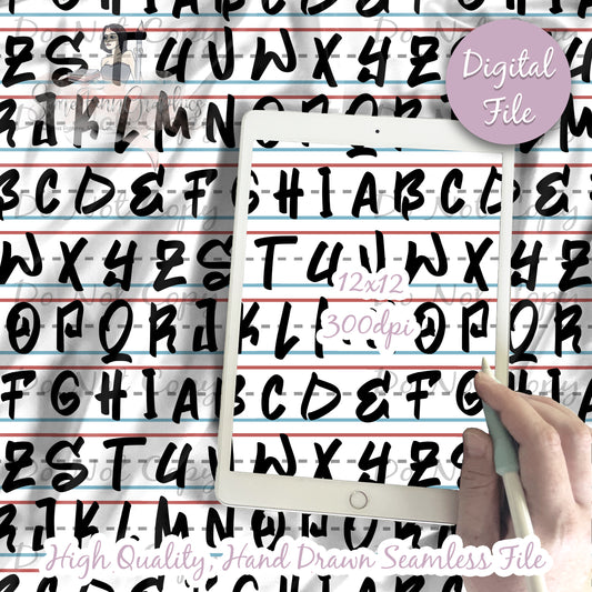 Graffiti ABCs Seamless and Graphics