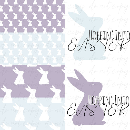 Bunnies Seamless and Graphics