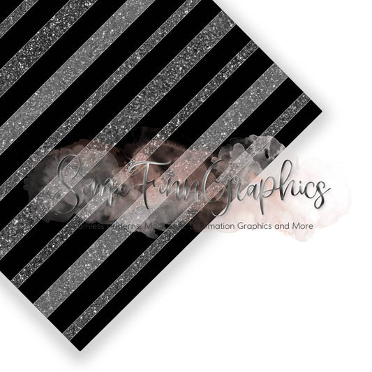 Glitter Stripes Seamless Design