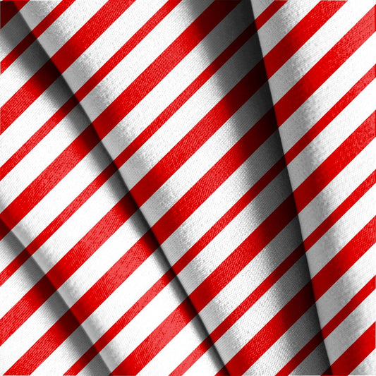 Candy Cane Stripes Seamless Design