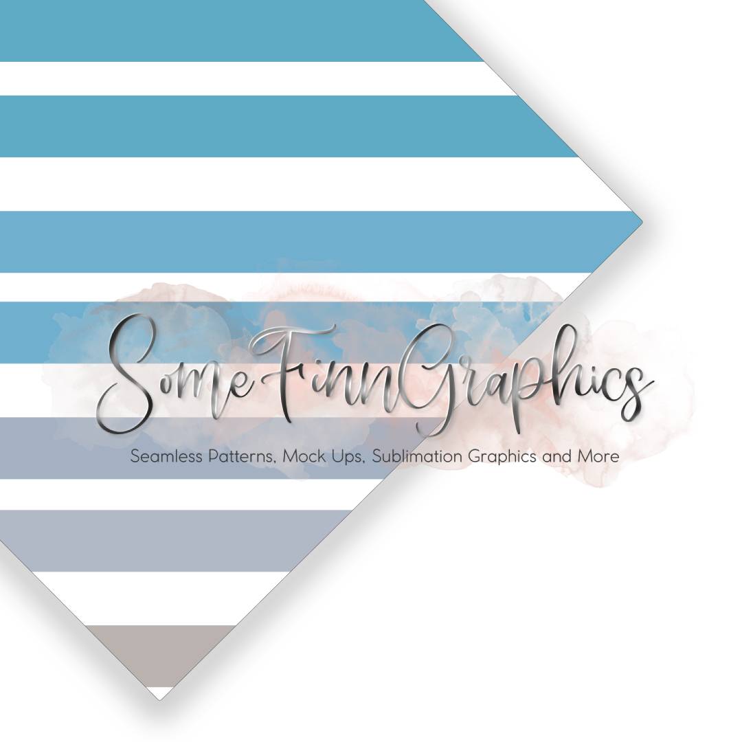 Blue Stripes Seamless Design