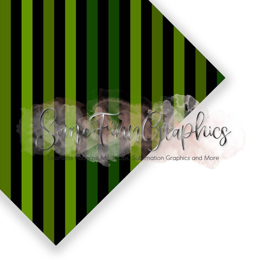 Green Stripes Seamless Design
