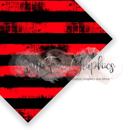 Red and Black Stripes Seamless Design
