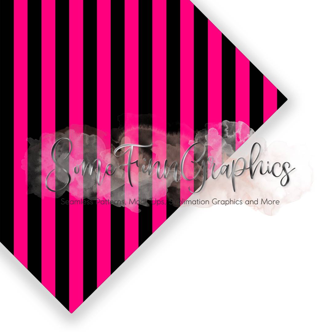Pink Stripe Seamless Digital Paper