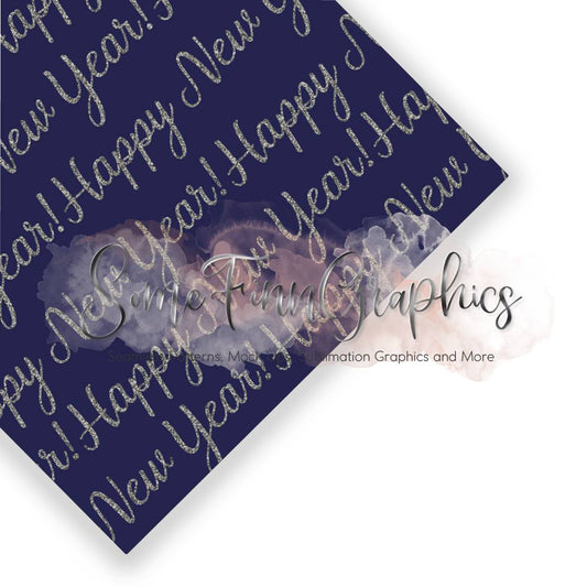New Years Seamless Design