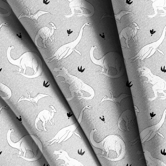 Dinosaur Outlines Seamless Design