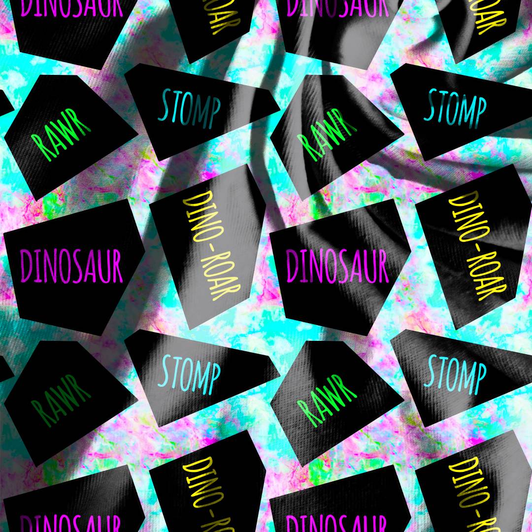 Dinosaur Graphic Seamless Design