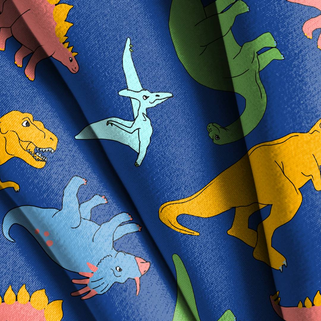 Dinosaur Colorful Seamless Design