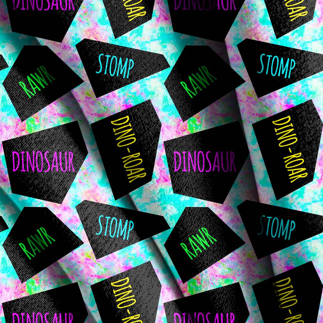 Dinosaur Graphic Seamless Design