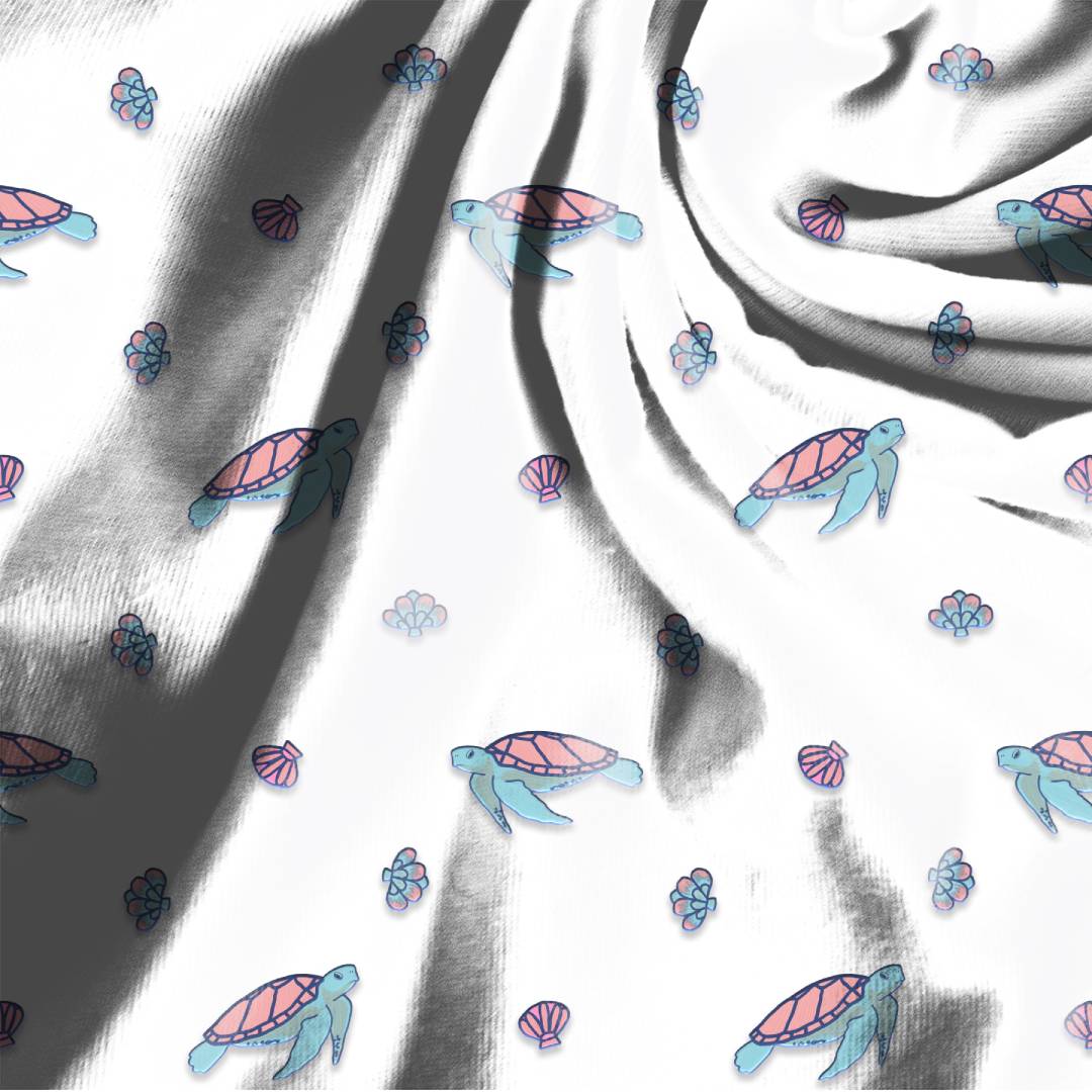 Sea Turtle Seamless Designs