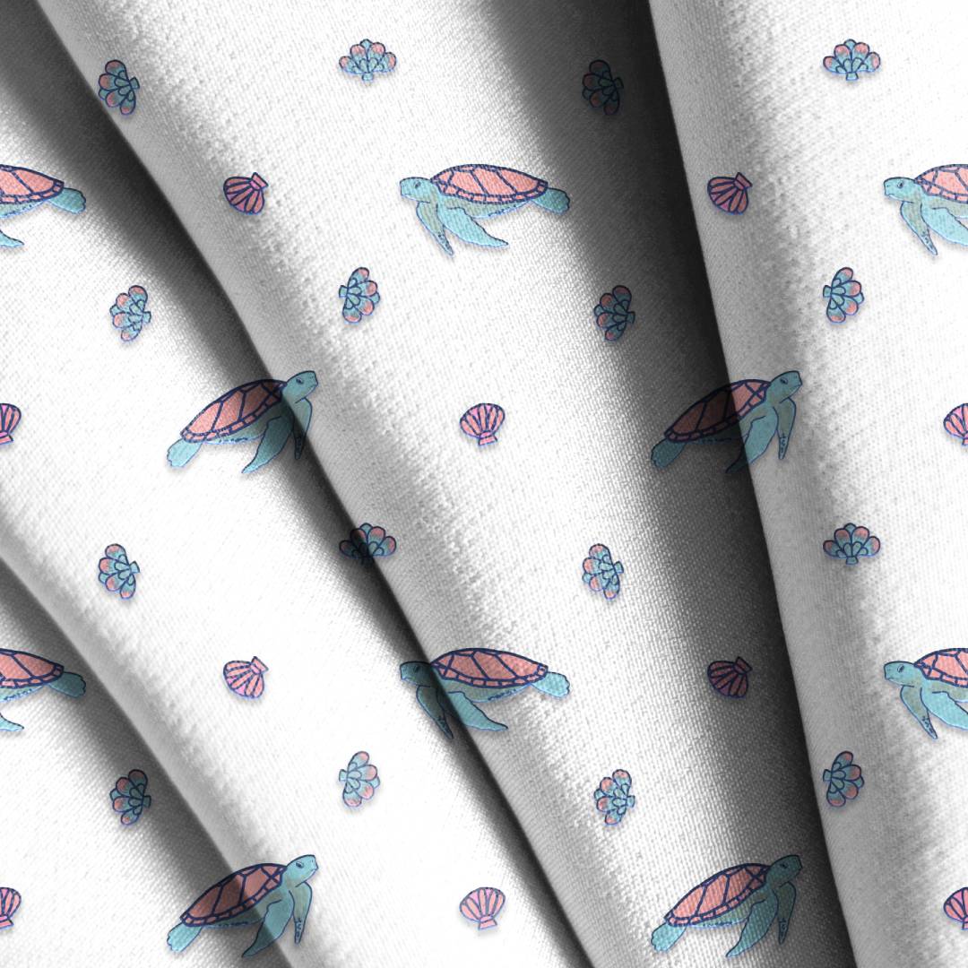 Sea Turtle Seamless Designs