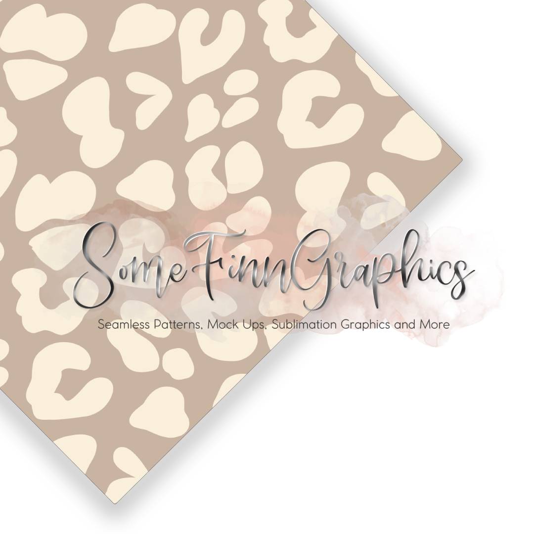 Leopard Love Seamless Design