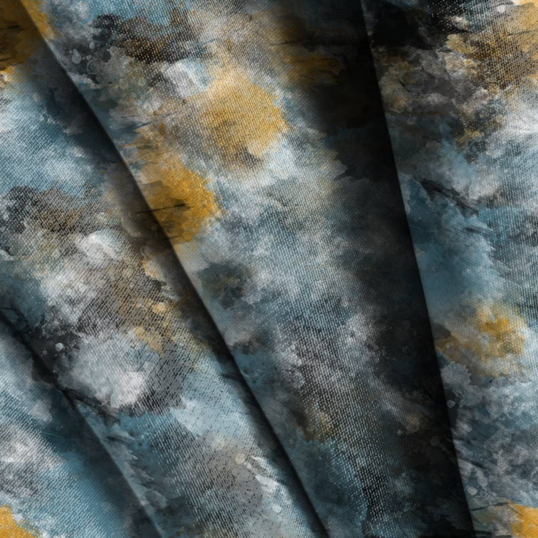 Aqua Grunge Paint Texture Seamless Design