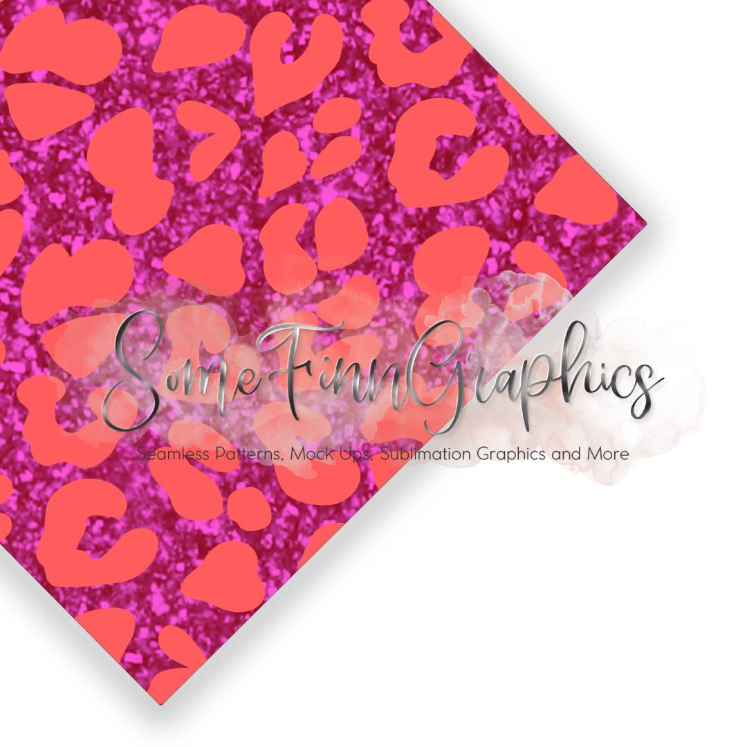 Leopard Love Seamless Design