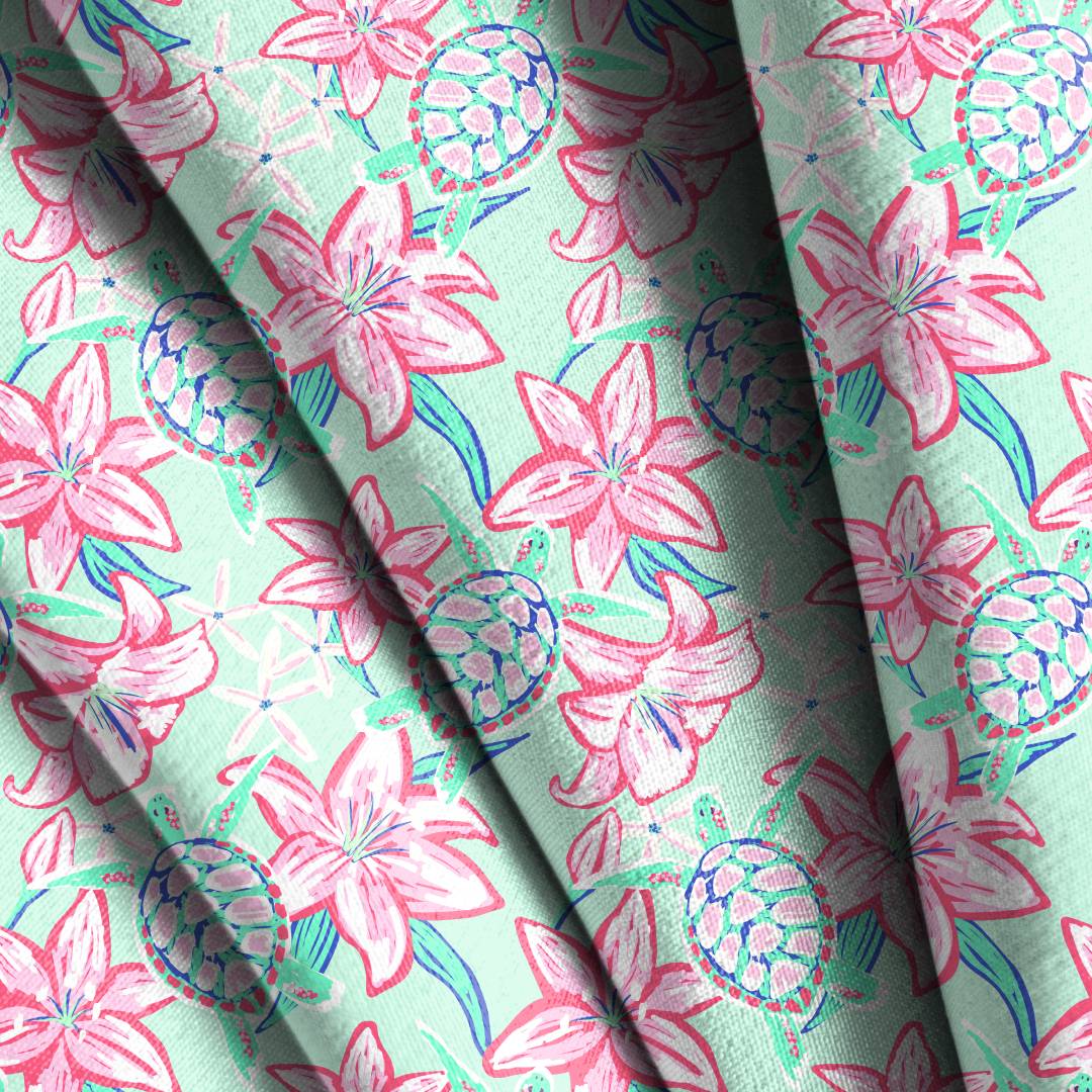 Sea Turtle Seamless Designs