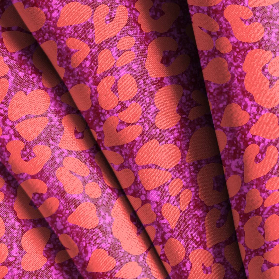 Leopard Love Seamless Design