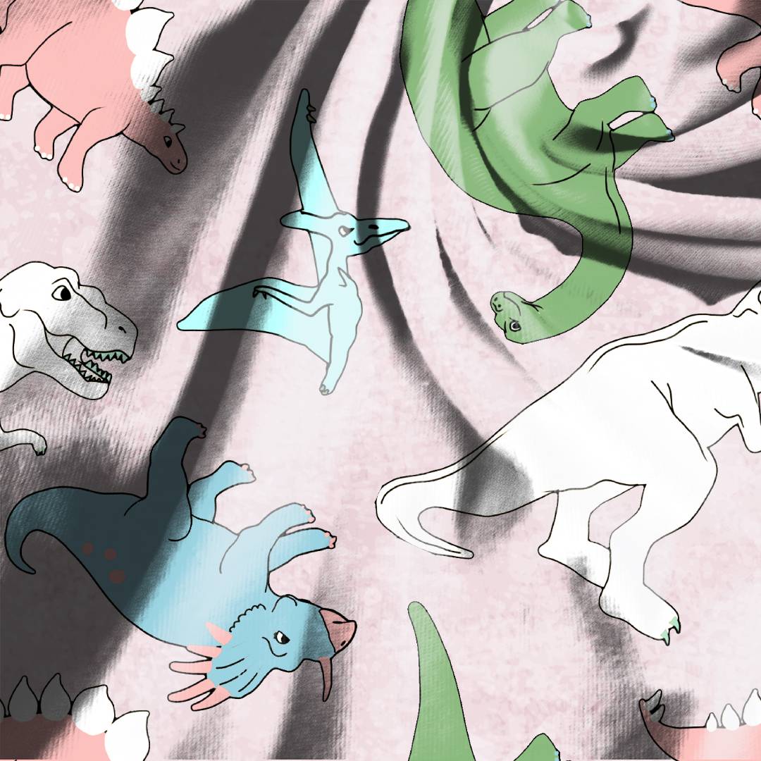 Dinosaur Colorful Seamless Design