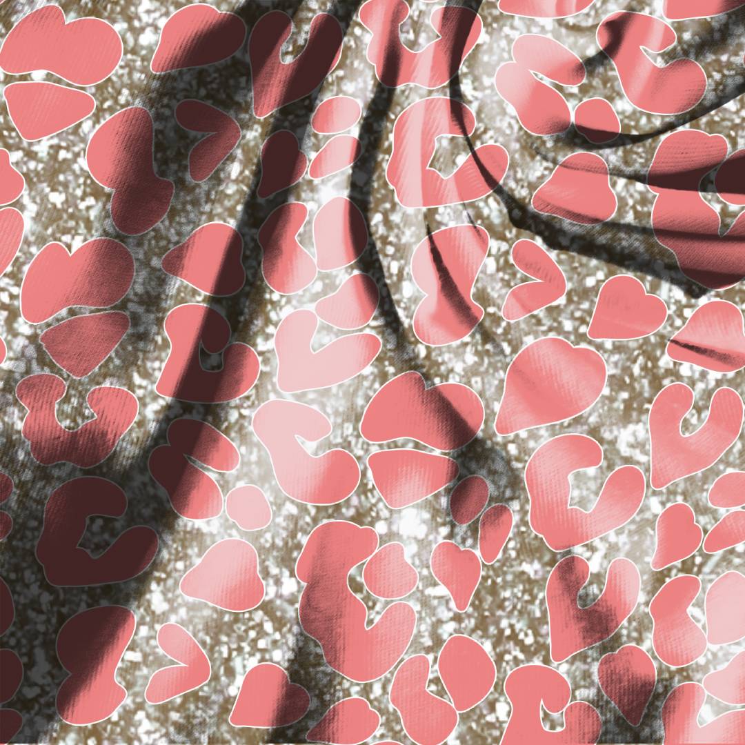 Leopard Love Seamless Design