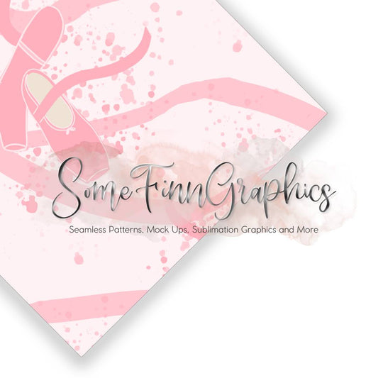 Ballet Splatter Seamless Design