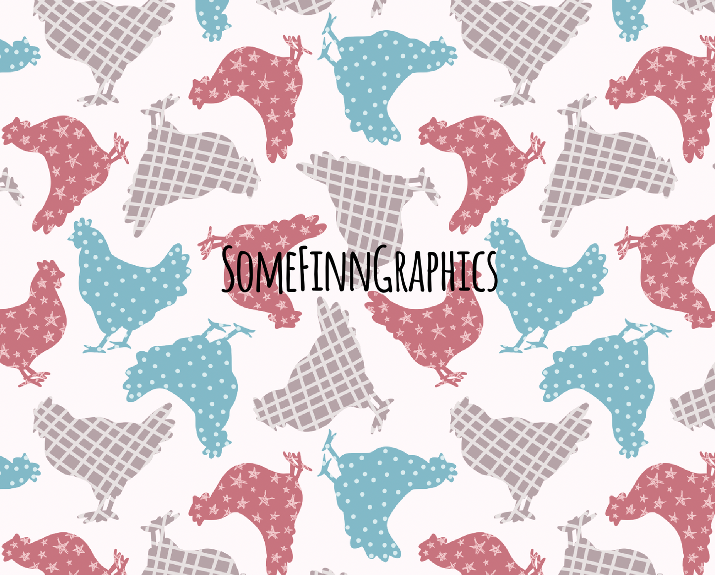 Chickens Seamless