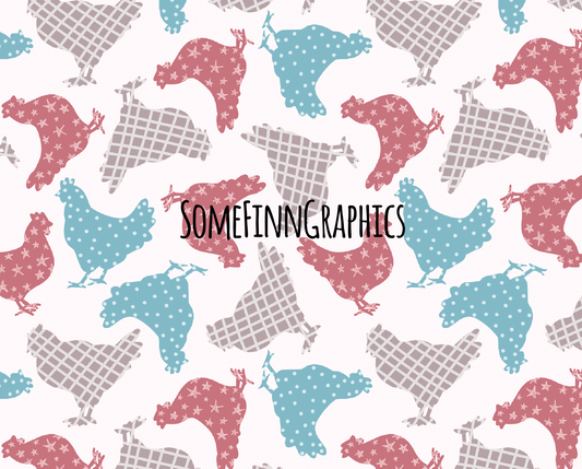 Chickens Seamless