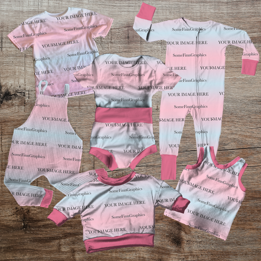 Realistic Capsule Outfits Mock Up