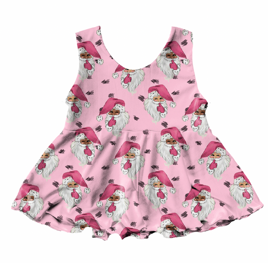Realistic Peplum Tank Mock Up