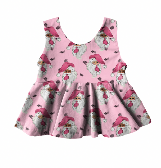 Realistic Peplum Tank Mock Up