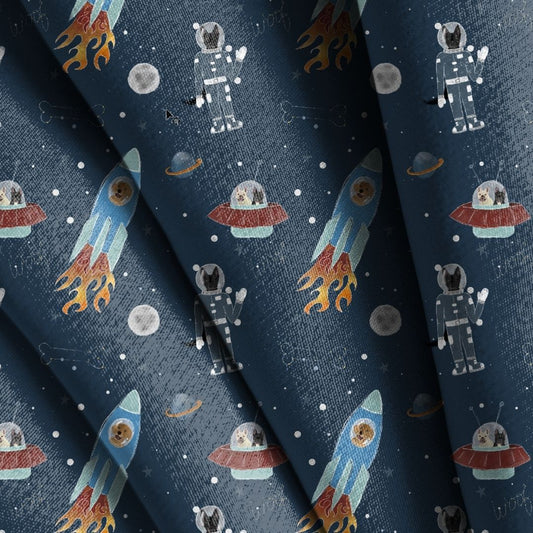 Astro Dog Seamless Design