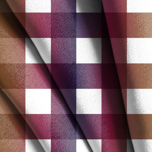 Ombre Plaid Seamless Design