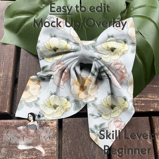 Realistic Bow Mock Up