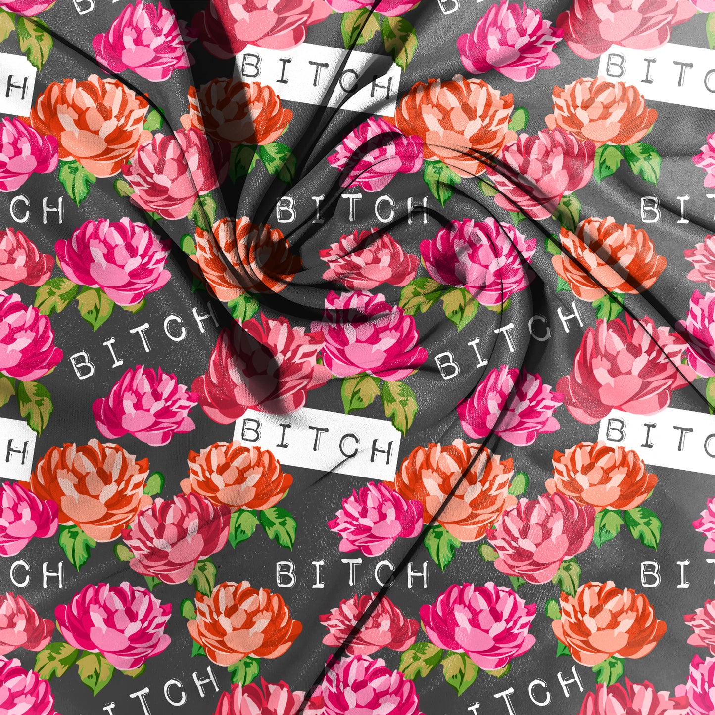 Bitchy Floral Seamless