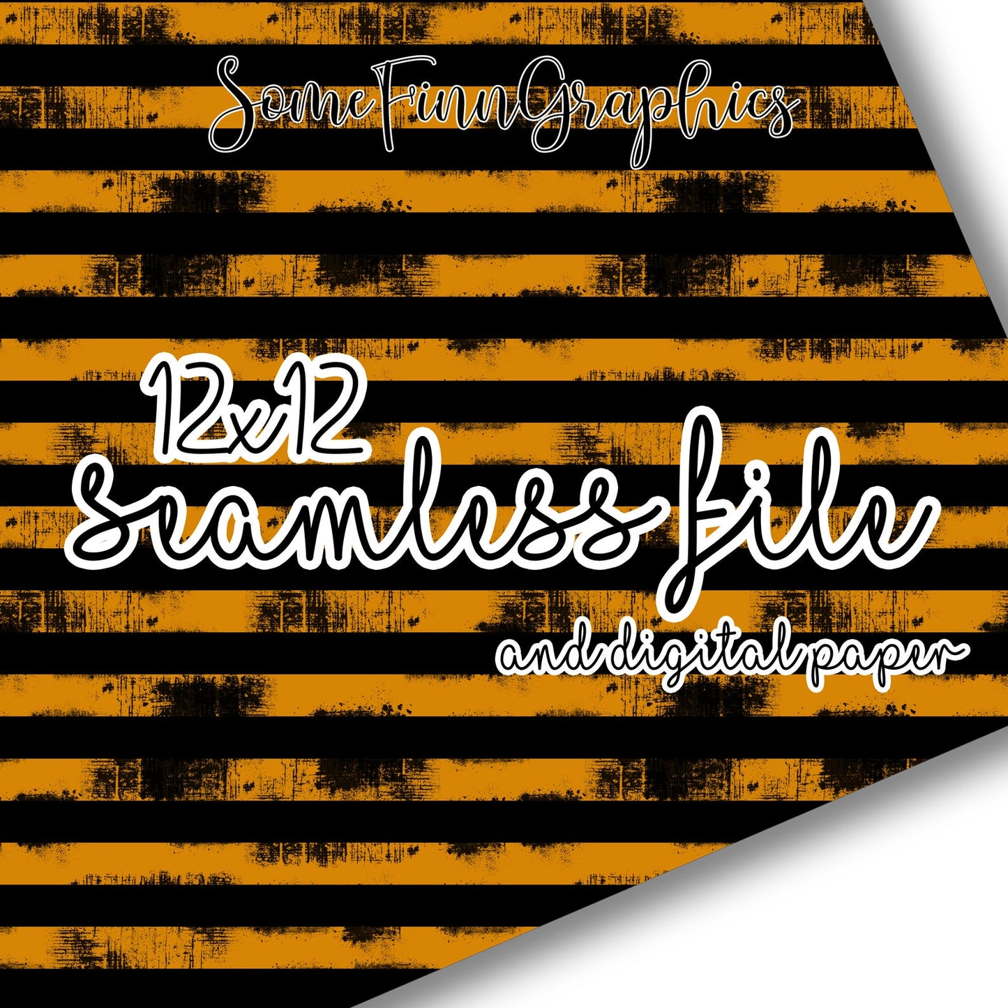 Distressed Stripe Seamless Digital Paper