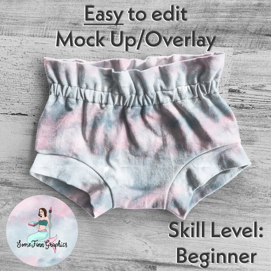 Realistic Shorties Mock Up