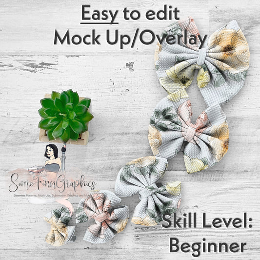Realistic Bow Train Mock Up