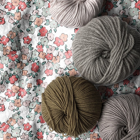 Realistic Fabric With Yarn Mock Up