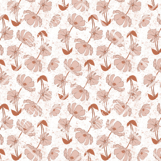 Boho Flowers Seamless
