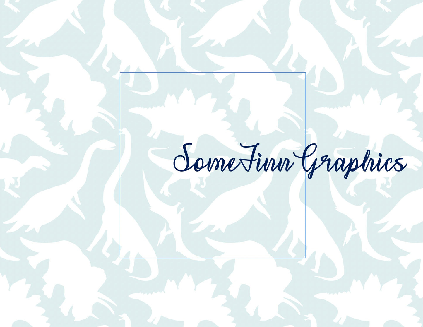 Dinosaur Light Silhouette Seamless Design