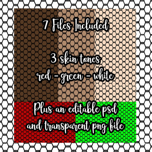 Fishnet Seamless Design Bundle
