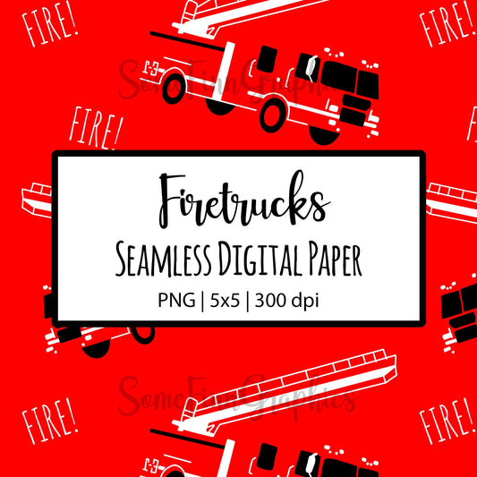 Firetruck Seamless